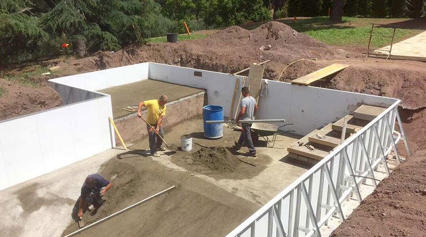 Pannelli in acciaio R10 BI-plastificato - Esa Italy Piscine