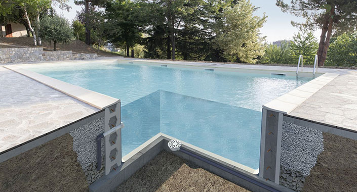 Piscine in Casseri di EPS Isolblok/Easyblok